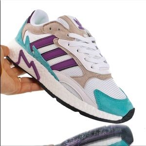 Adidas Tresc run white/purple/aqua